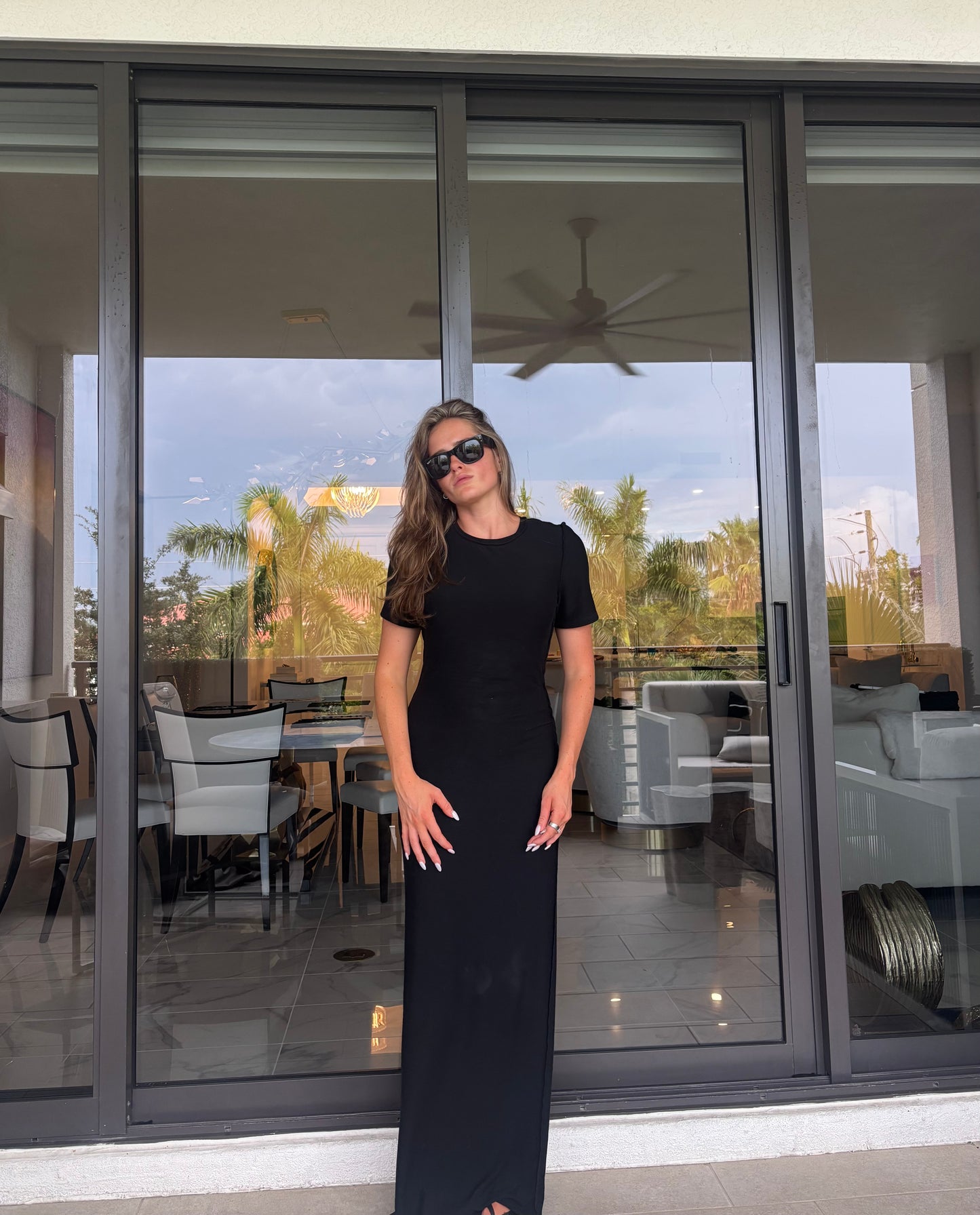 Logo Maxi Dress
