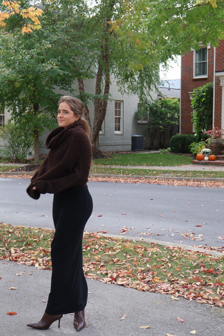Asymmetrical Maxi Skirt