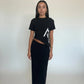 Asymmetrical Maxi Skirt